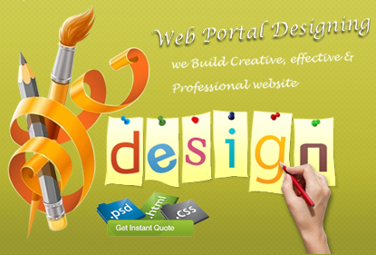 website portal designing .psd.html.css
