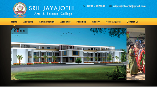 Srii Jayajothi Arts & science
